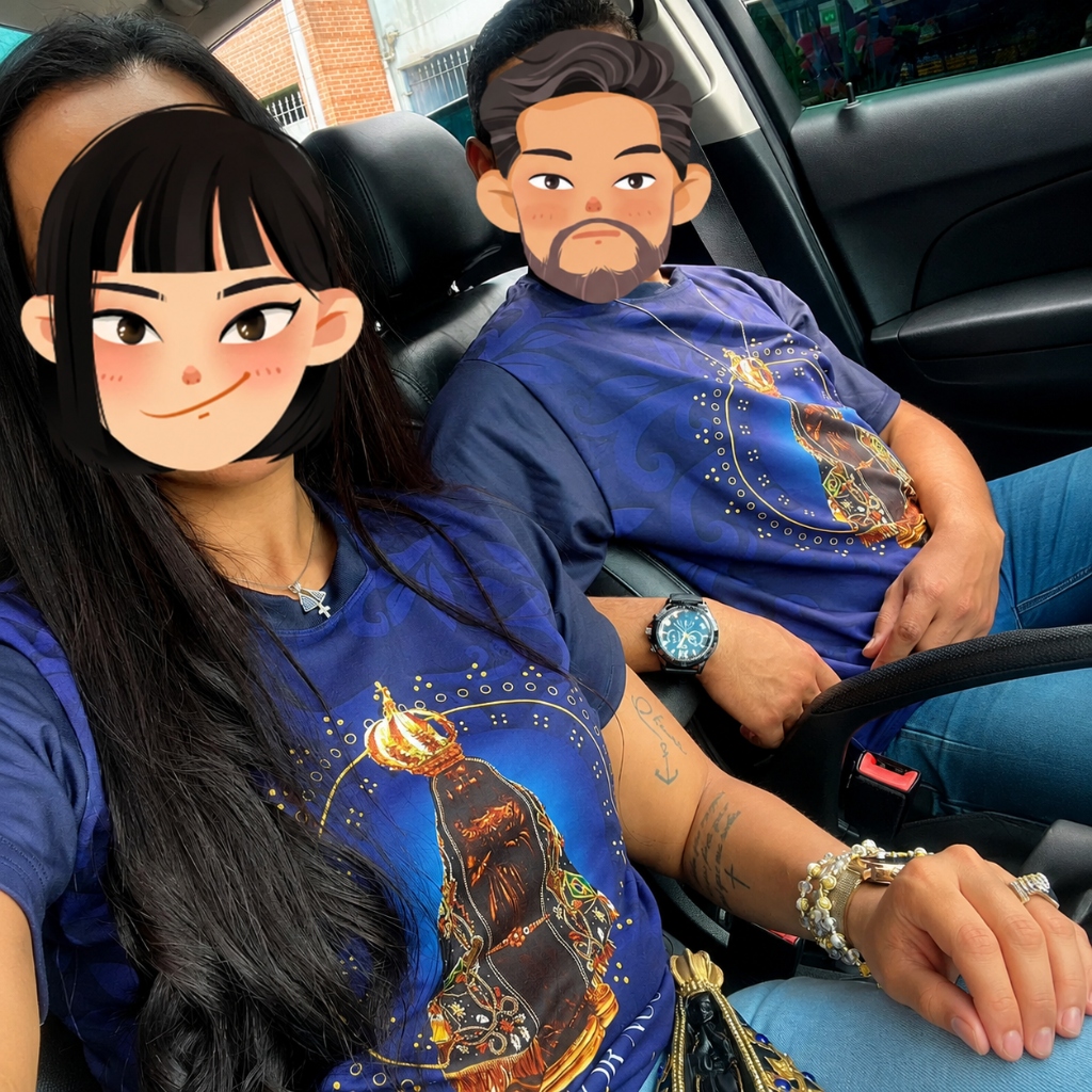 Casal com a camisa
